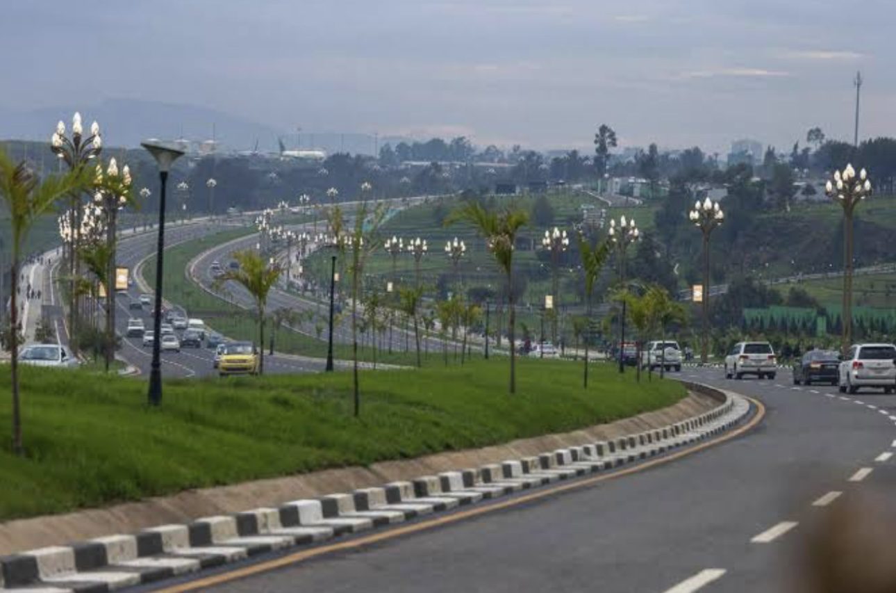Corridor Development Project street lighting installation