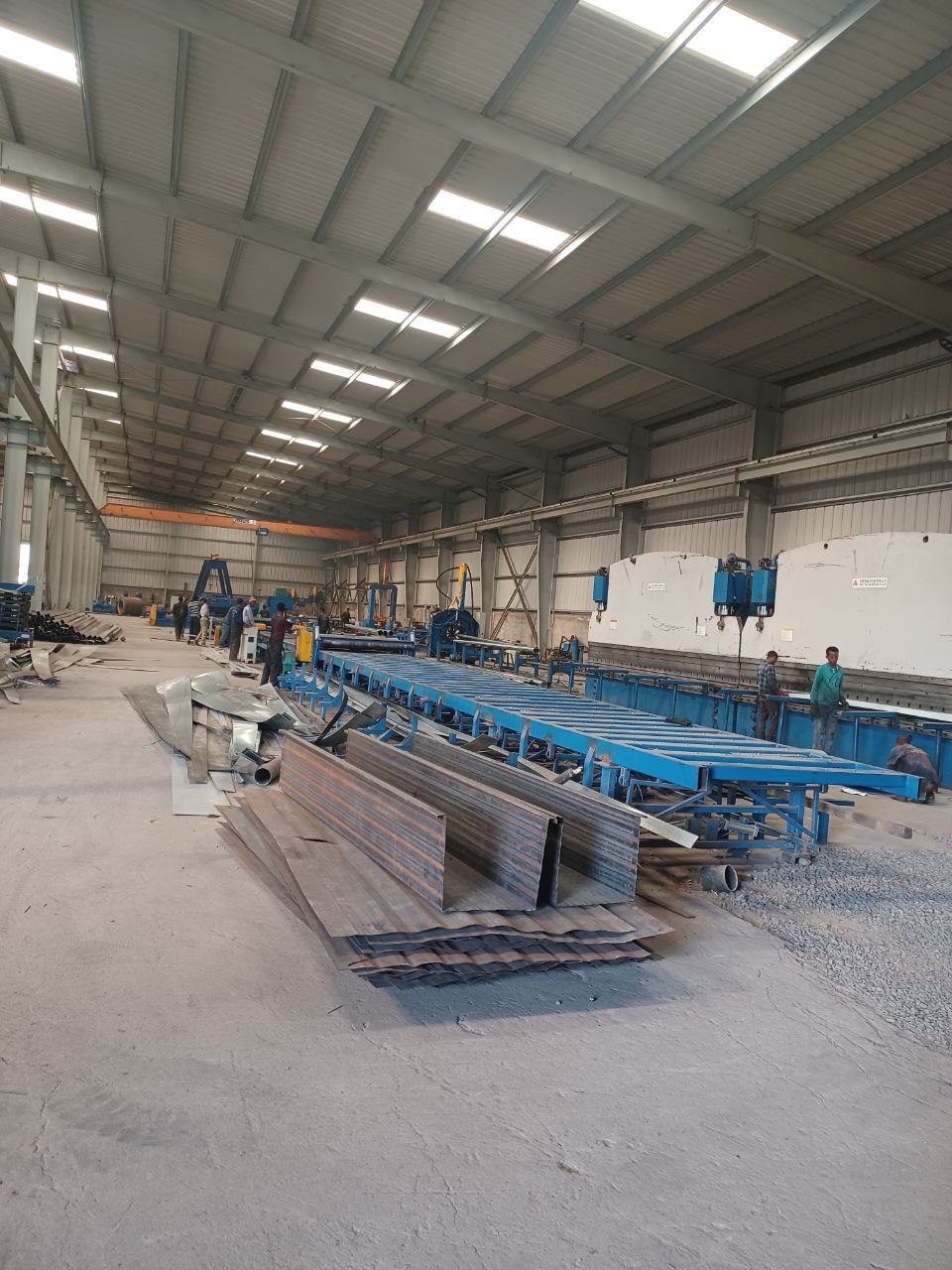 Steel production line