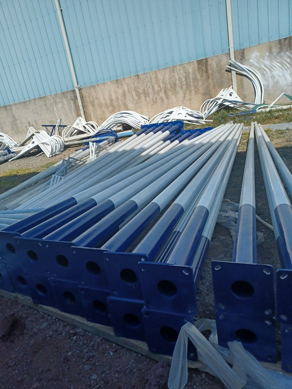 Street Lighting Pole Fabrication for Sigma Electronics