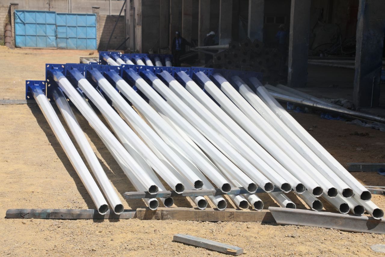 Street Lighting Pole Fabrication for IFH Engineering